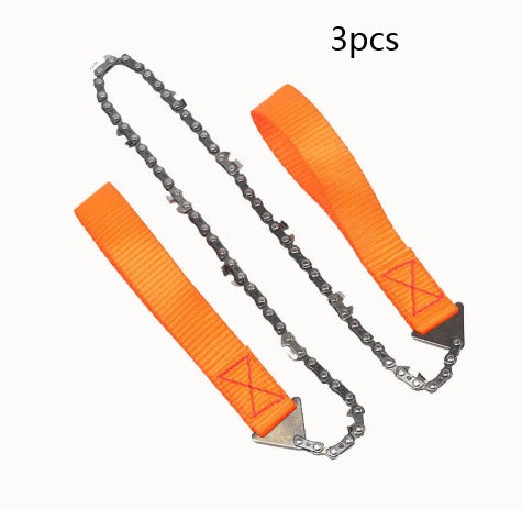 24 inch portable hand chain saw outdoor survival hand saw garden garden hand saw outdoor wire saw - HD Wireless Product #9