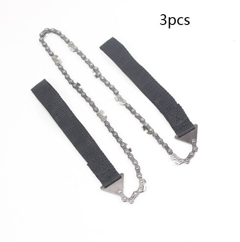 24 inch portable hand chain saw outdoor survival hand saw garden garden hand saw outdoor wire saw - HD Wireless Product #7