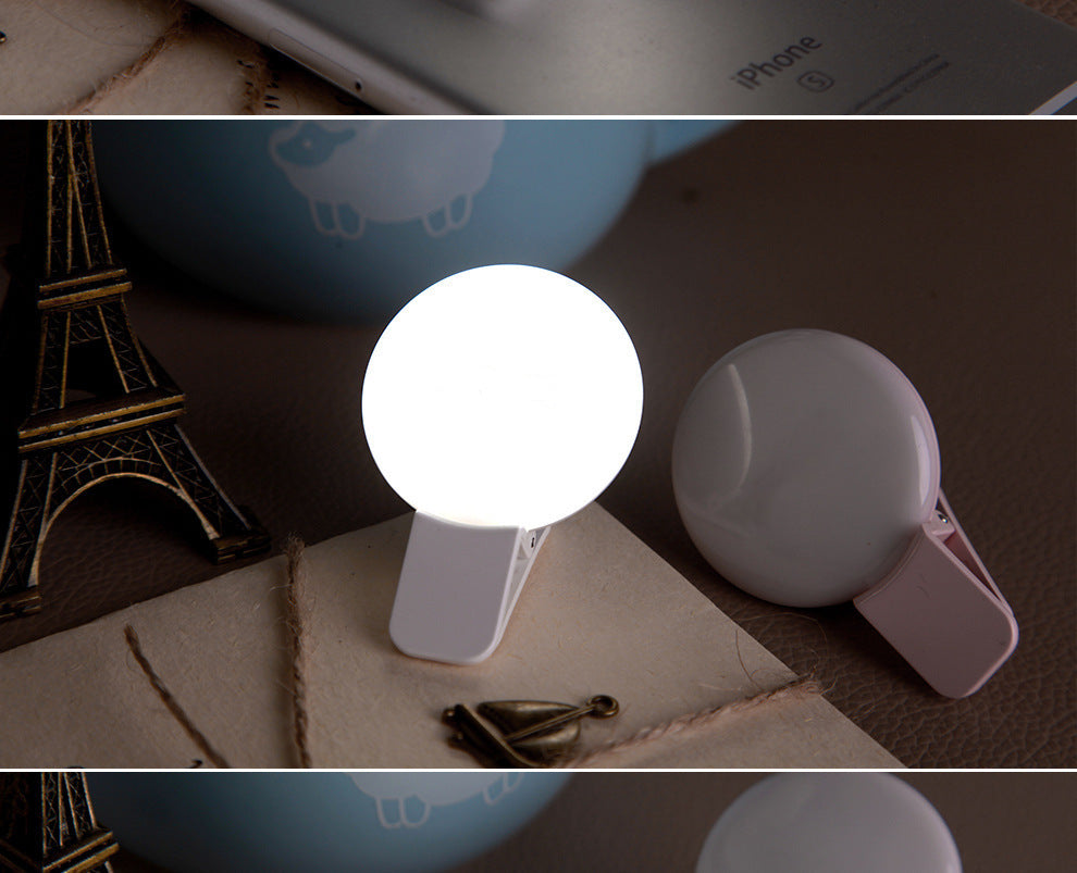 Make-up Selfie With Mobile Phone Fill Light Round Fill Light - 图片 3