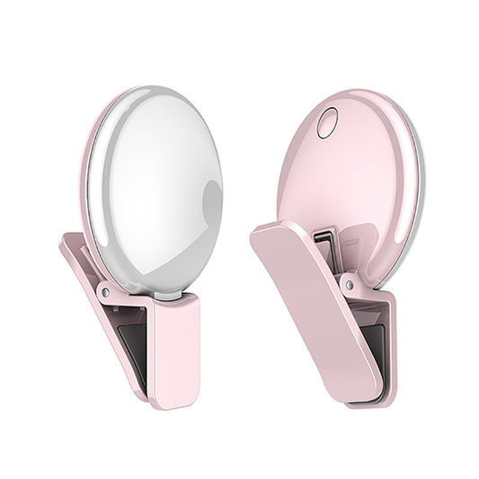 Make-up Selfie With Mobile Phone Fill Light Round Fill Light - 图片 1