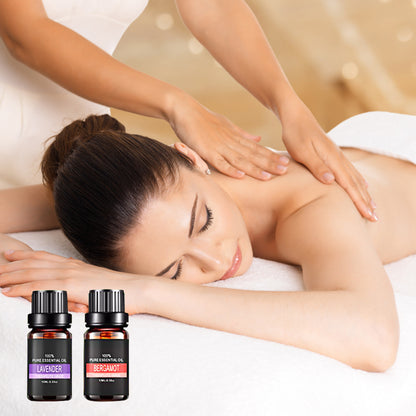 Organic Essential Oils Set Top Sale  Natural Therapeutic Grade Aromatherapy Oil Gift Kit For Diffuser 1619063483588