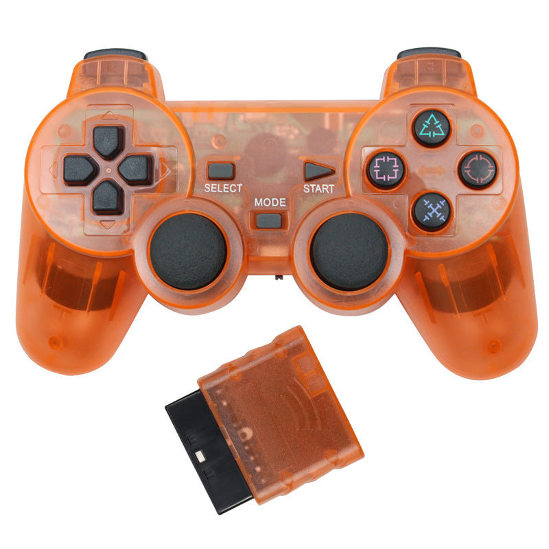 Factory Direct Sale PS2 Neutral Snowflake Key Universal Key Wireless Controller Naked 2.4G Game Controller 1619064171526