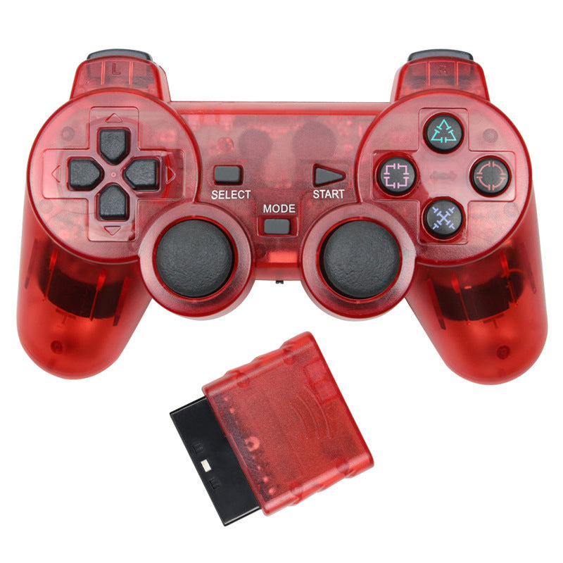 Factory Direct Sale PS2 Neutral Snowflake Key Universal Key Wireless Controller Naked 2.4G Game Controller 1619064171598