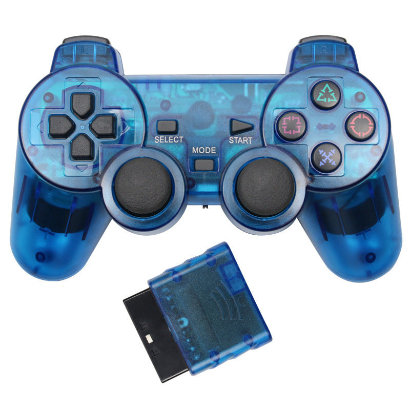 Factory Direct Sale PS2 Neutral Snowflake Key Universal Key Wireless Controller Naked 2.4G Game Controller 1619064171995