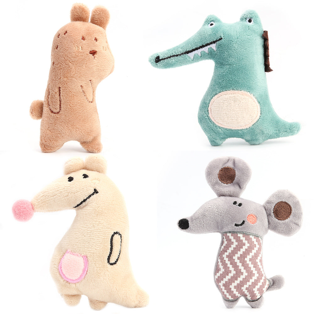 Cat Toy Cute Bear Kangaroo Plush Toy Contains Catnip Pet Supplies 1619069661990