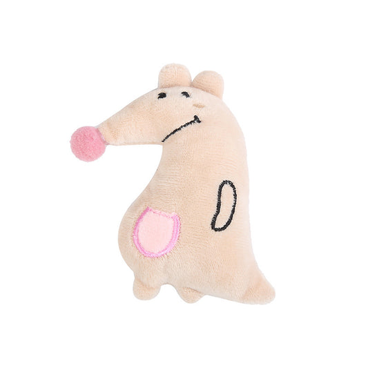 Cat Toy Cute Bear Kangaroo Plush Toy Contains Catnip Pet Supplies 1619069661991