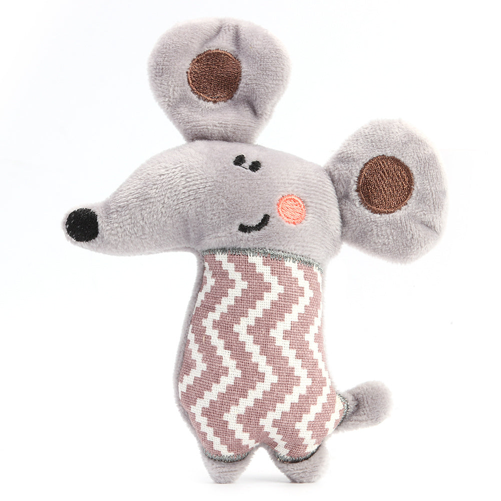Cat Toy Cute Bear Kangaroo Plush Toy Contains Catnip Pet Supplies 1619069662289