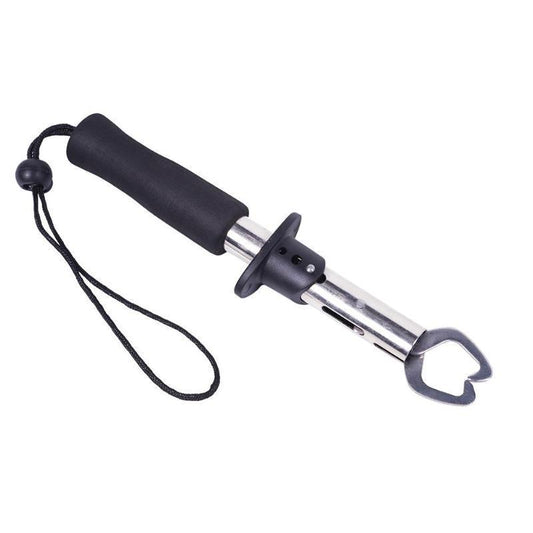 Fish Control Luya Stainless Steel Fish Tongs Double Buckle Control Fish Pliers Fishing Supplies 1619081505405