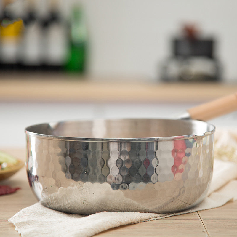 Japanese Style Pole Iron Stainless Steel Snow Pan 1619085320522
