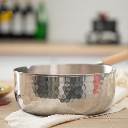 Japanese Style Pole Iron Stainless Steel Snow Pan 1619085320522