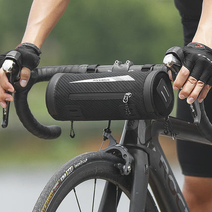 Rock Brothers Bicycle Bag Drum Bag Front Beam Hanging Handle Bag Mountain Road Bike Folding Bike Riding Equipment 16191452560