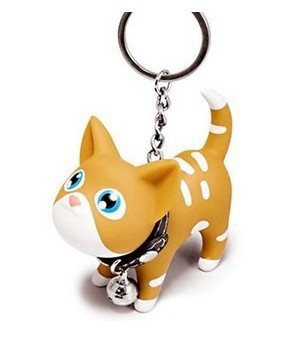 Cute Meow Doll Keyring Kate Cat Couple Keychain Kitty Keychain 1619157176580