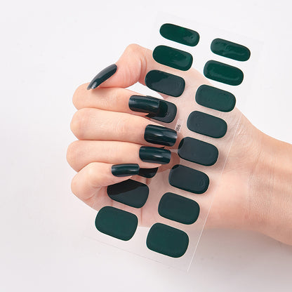 Pure Color 16 Nail Stickers 1619161900336