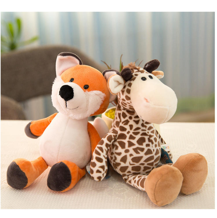 Forest Animal Doll Plush Toy Children Pillow 1619166320977