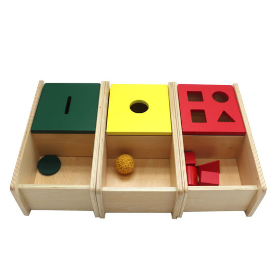 Montessori Early Childhood Education Teaching Aids Ic Class Nido Class Hand Eye Coordination Shape Matching Cognitive Toys 16