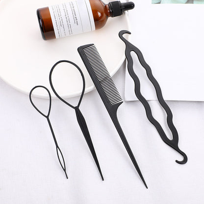 Braided Hair Travel Suit, Hair Disc, Hair Comb, Hair Extension Needle, Pattern Hairdressing Tool 1619236991151