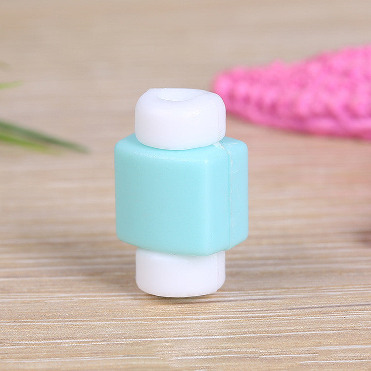 Mobile Phone Cable Protective Sleeve, Earphone Data Cable Charger Protector, Pure Color Anti-Broken Cable Winder Protection - 图片 7