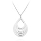 Private Custom Stainless Steel Three Name Letter Custom Pendant 1619250547387