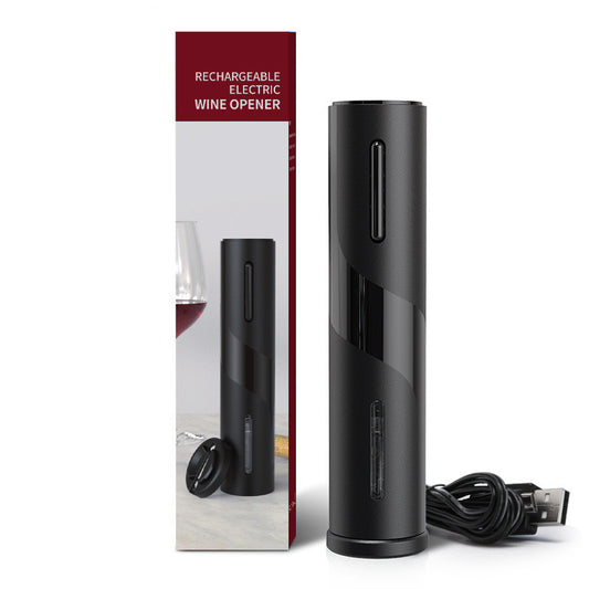 Electronic Bottle Opener Qier Plastic USB Rechargeable Wine Electric Electronic Bottle Opener 1619250720798
