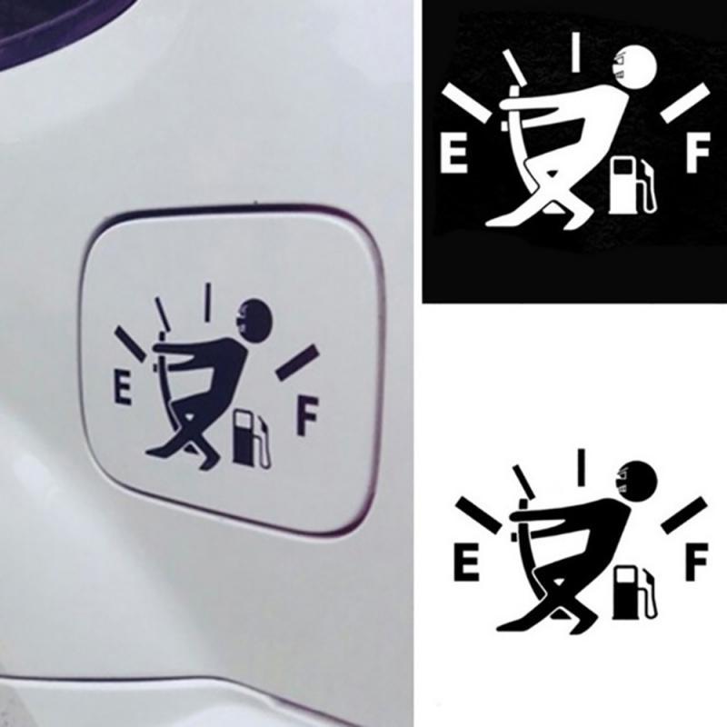 Funny Car Sticker Pull Fuel Tank Pointer Ef Fuel Tank  Car Sticker Fuel Tank Vinyl Sticker Decal 1619328902189