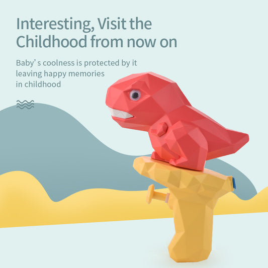 Cartoon Dinosaur Water Gun Toy Mini Press Water Spray Gun Water Fight Parent-Child Interaction Outdoor Water Toy 161932908374