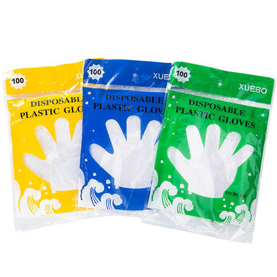Disposable Gloves, Thickened Plastic Gloves For Beauty And Household Use 1619337050764