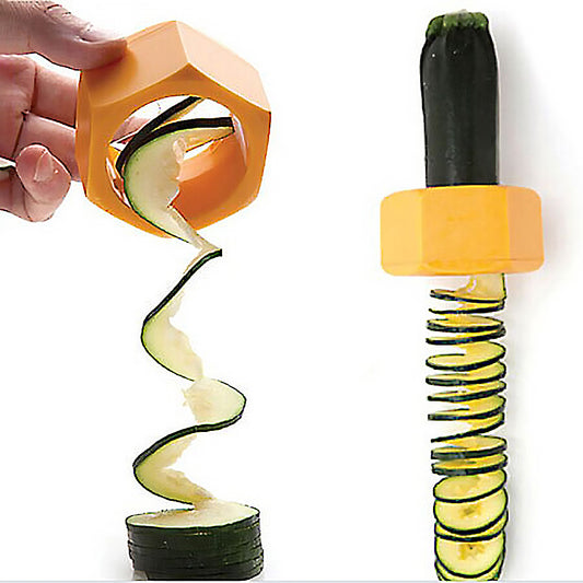 Kitchen Gadgets Spiral Knife Vegetable Cutter Kitchen Fixture Cucumber Slicer 1619338992007