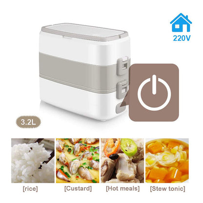 Lunch Box With Electric Heating And Heat Preservation 1619409083258