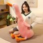Cross-Border Hot Sale Big White Goose Doll Plush Toy Bed Sleeping Pillow Cushion Girl Child Doll Doll 1619415914866 77c78661 