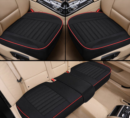 Car Seat Cover,Flax Cushion Seasons Universal Breathable For Most Four-Door Sedan&SUV Ultra-Luxury Car Seat Protection 161942