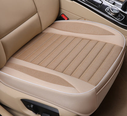Car Seat Cover,Flax Cushion Seasons Universal Breathable For Most Four-Door Sedan&SUV Ultra-Luxury Car Seat Protection 161942