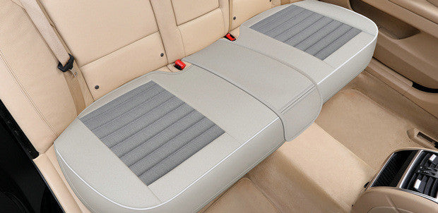 Car Seat Cover,Flax Cushion Seasons Universal Breathable For Most Four-Door Sedan&SUV Ultra-Luxury Car Seat Protection 161942