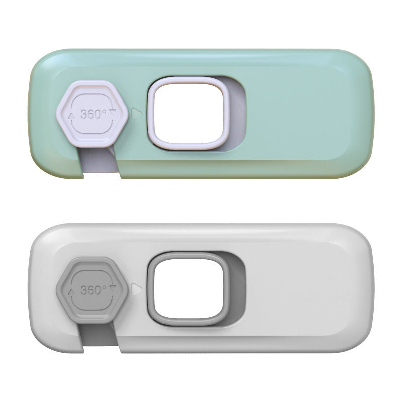 Home Refrigerator Lock Fridge Freezer Door Catch Lock Toddler Kids Child Cabinet Safety Lock For Baby Safety Child Lock 16194
