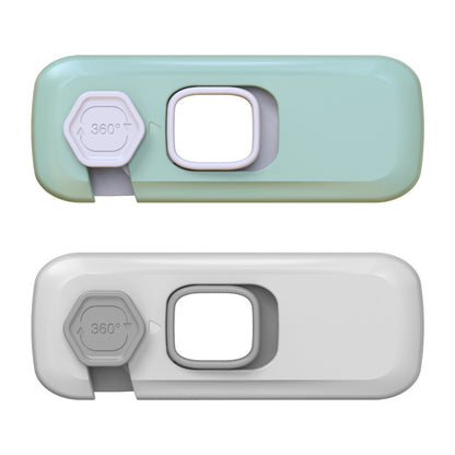 Home Refrigerator Lock Fridge Freezer Door Catch Lock Toddler Kids Child Cabinet Safety Lock For Baby Safety Child Lock 16194