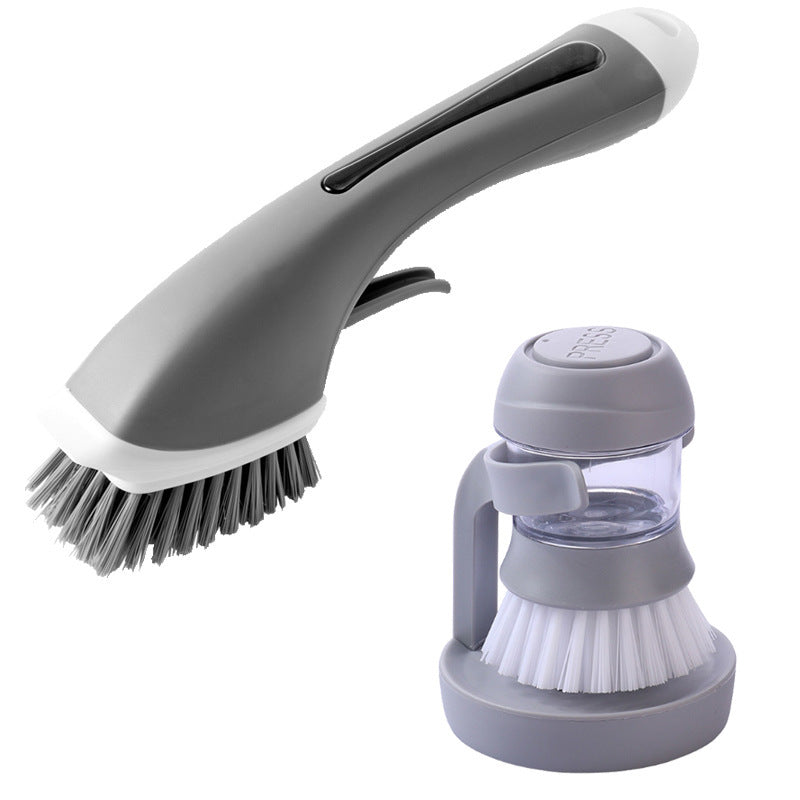 Dishwashing And Pot Washing Brush With Liquid Soap For Tableware 1619446281361