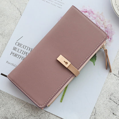 Simple, Versatile, Practical Wallet, Fashionable Personality, Small Fresh And Pure Color, Ladies Clutch 1619490062632 09e5088