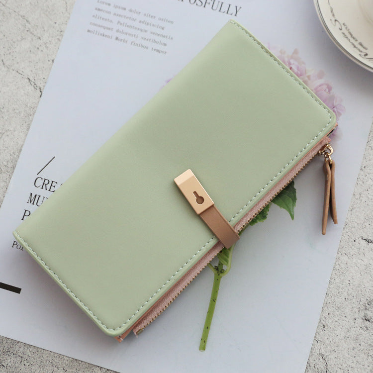 Simple, Versatile, Practical Wallet, Fashionable Personality, Small Fresh And Pure Color, Ladies Clutch 1619490062935
