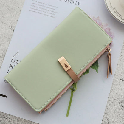 Simple, Versatile, Practical Wallet, Fashionable Personality, Small Fresh And Pure Color, Ladies Clutch 1619490062935
