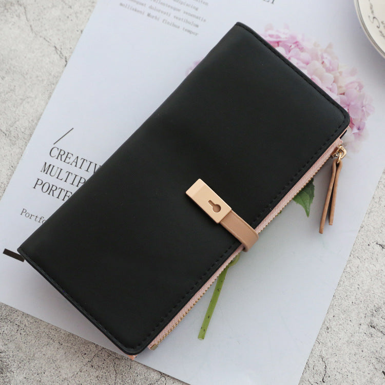 Simple, Versatile, Practical Wallet, Fashionable Personality, Small Fresh And Pure Color, Ladies Clutch 1619490062941