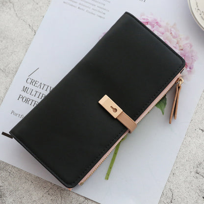 Simple, Versatile, Practical Wallet, Fashionable Personality, Small Fresh And Pure Color, Ladies Clutch 1619490062941