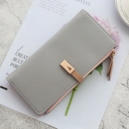 Simple, Versatile, Practical Wallet, Fashionable Personality, Small Fresh And Pure Color, Ladies Clutch 1619490062942