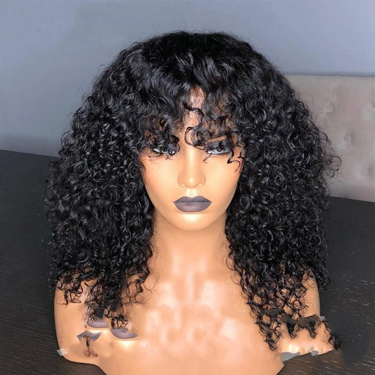 European And American Wig Ladies Kinky Curly Short Curly Hair 1619490537597