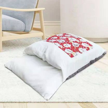 Cat Sleeping Bag Fairy Cat Litter Wind Semi-Closed Autumn And Winter Warm Cat Kennel 1619495200424