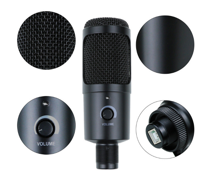 Computer Usb Live Condenser Microphone 1619521709386
