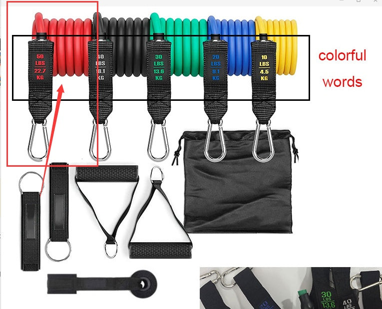 Fitness Rally Elastic Rope Resistance Band 1619575745272