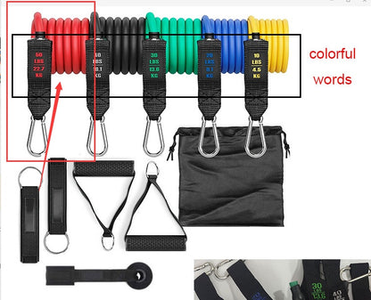 Fitness Rally Elastic Rope Resistance Band 1619575745272