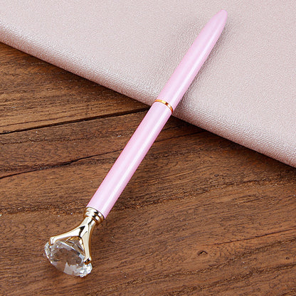 Metal Ballpoint Pen Student Gift Diamond Ballpoint Pen Creative Crystal Advertising Pen - 图片 6
