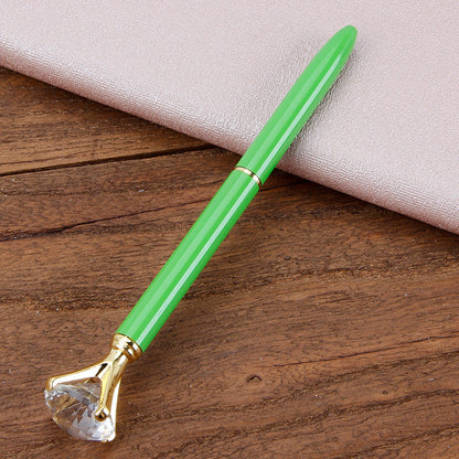 Metal Ballpoint Pen Student Gift Diamond Ballpoint Pen Creative Crystal Advertising Pen - 图片 8