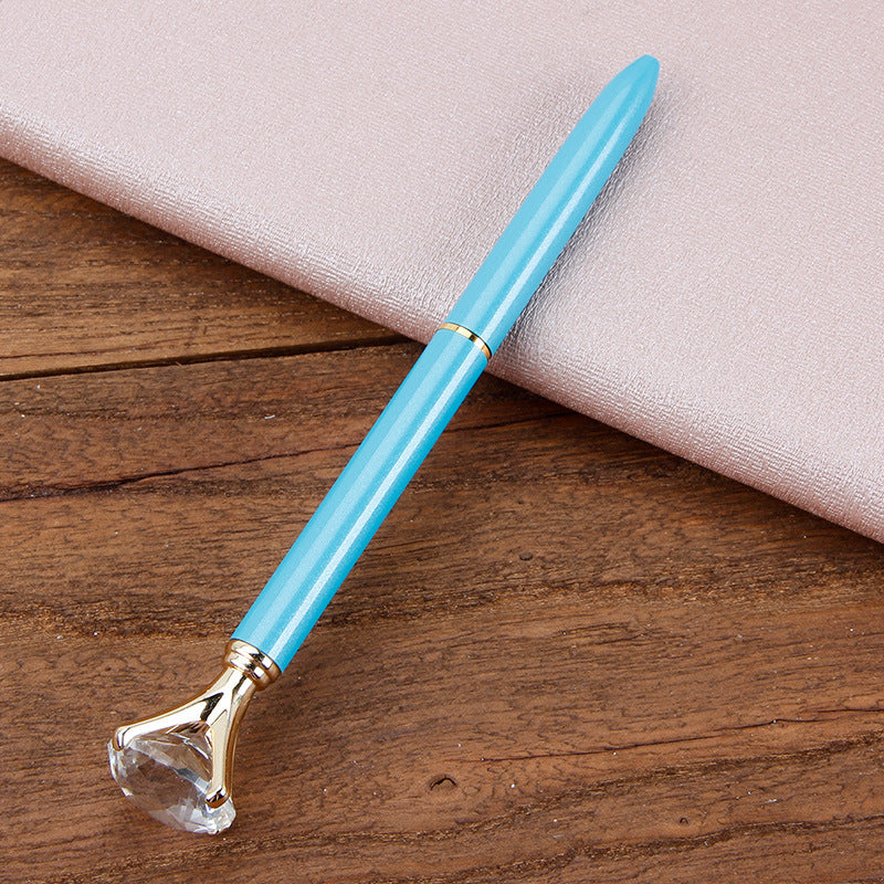 Metal Ballpoint Pen Student Gift Diamond Ballpoint Pen Creative Crystal Advertising Pen - 图片 11