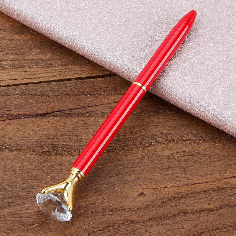 Metal Ballpoint Pen Student Gift Diamond Ballpoint Pen Creative Crystal Advertising Pen - 图片 17